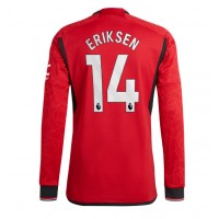 Manchester United Christian Eriksen #14 Kotipaita 2023-24 Pitkähihainen